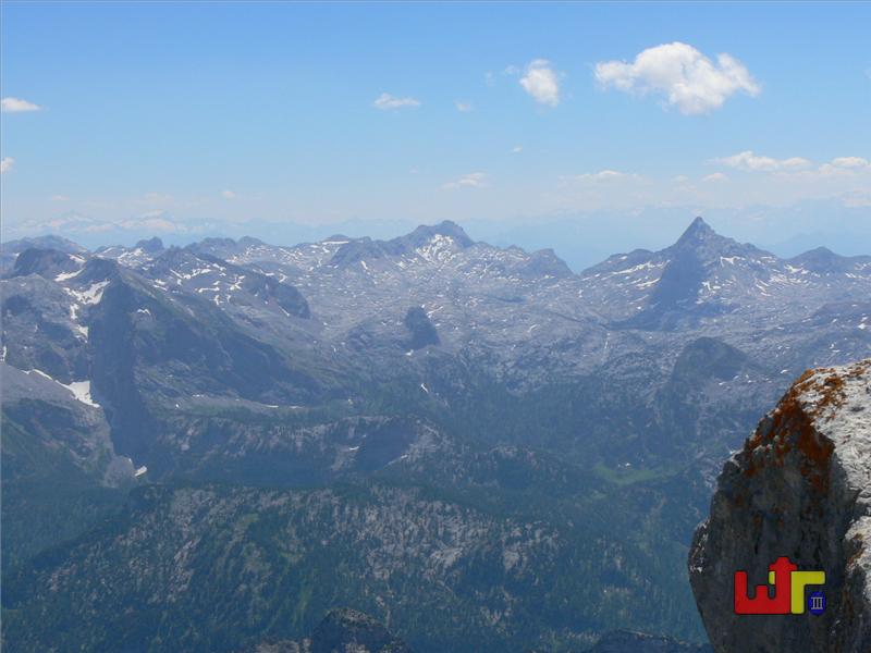 Fernblick zum Alpenhauptkamm